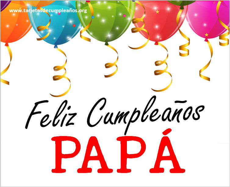 ▷ Tarjetas de Cumpleaños para Papá Imágenes con frases ? ?